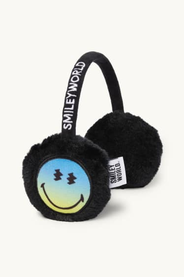 Niñas - SmileyWorld® - orejeras - negro