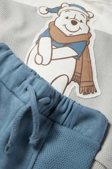Baby: jongens - Winnie de Poeh - baby-outfit - 2-delig - blauw