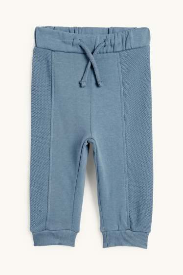 Baby: jongens - Winnie de Poeh - baby-outfit - 2-delig - blauw