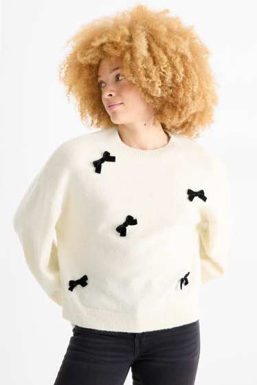 Women - Jumper - cremewhite