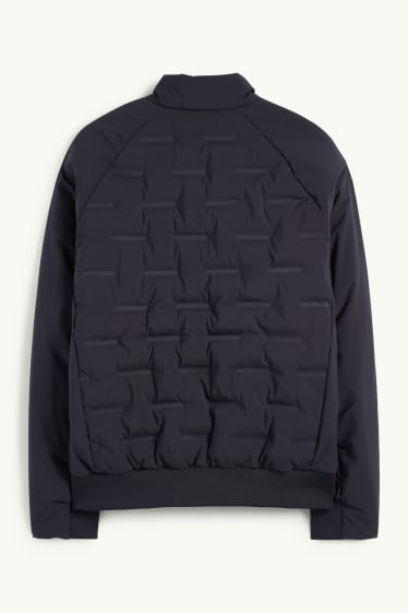 Hommes - Doudoune - finition déperlante - bleu foncé