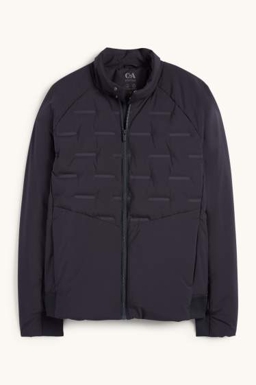 Hommes - Doudoune - finition déperlante - bleu foncé