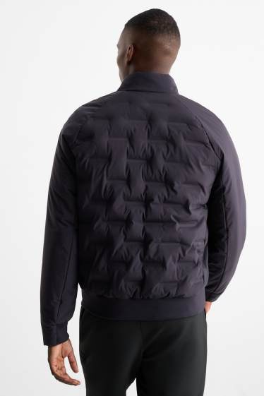 Hommes - Doudoune - finition déperlante - bleu foncé