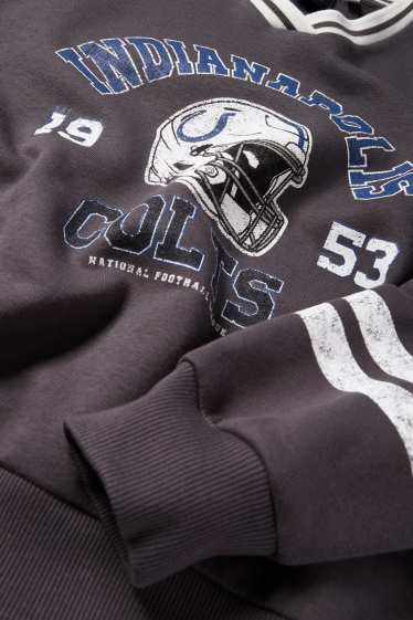 Bambini - NFL Indianapolis Colts - felpa - grigio scuro