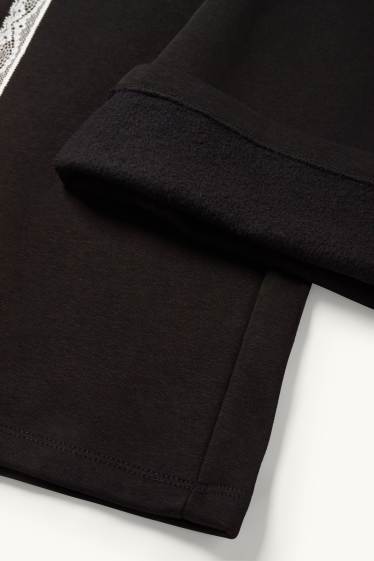 Enfants filles - Bas de jogging - noir