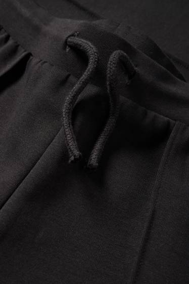 Kinder Mädchen - Jogginghose - schwarz