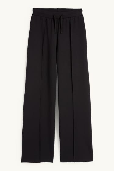 Kinder Mädchen - Jogginghose - schwarz