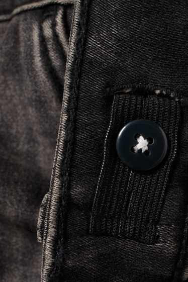 Enfants garçons - Relaxed jean - jean chaud - LYCRA® - jean gris foncé