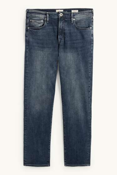 Hommes - Straight jean - LYCRA® - jean bleu foncé