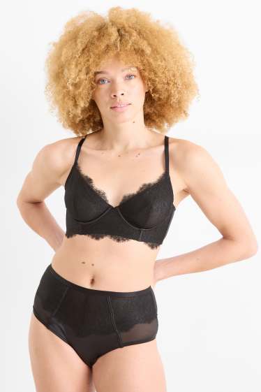Femmes - Soutien-gorge avec armatures - noir