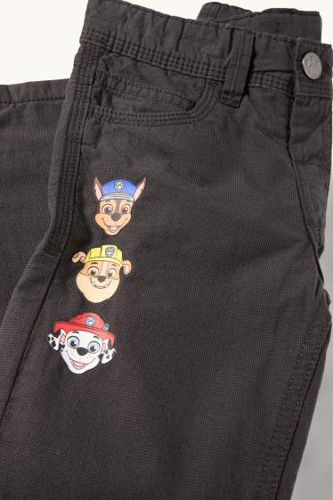 Kinderen: jongens - PAW Patrol - Chase, Marshall, Rubble - thermobroek - donkergrijs