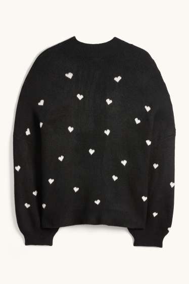 Women - Christmas jumper - I Love Christmas - black
