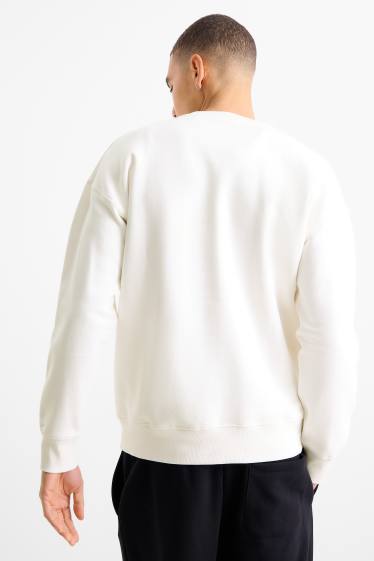 Uomo - Felpa - bianco