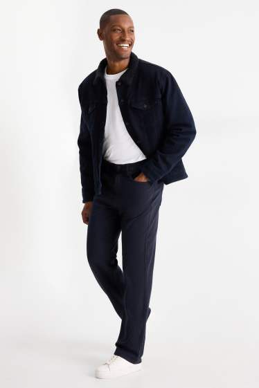 Heren - Thermobroek - Regular Fit - donkerblauw