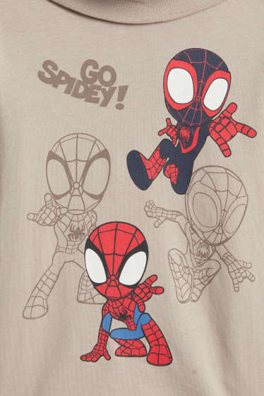 Kinder Jungen - Multipack 3er - Spidey - Rollkragenshirt - bordeaux