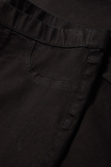 Damen - Jegging Jeans - Mid Waist - schwarz