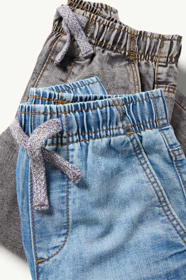 Nen - Paquet de 2 - relaxed jeans - texans tèrmics - blau/gris
