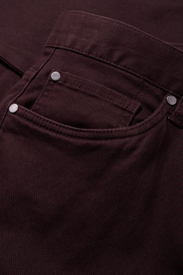 Herren - Hose - Regular Fit - lila