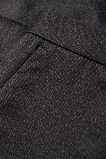 Hommes - Pantalon de costume - slim fit - Flex - gris foncé