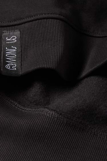 Kinderen: jongens - Among Us - hoodie - zwart