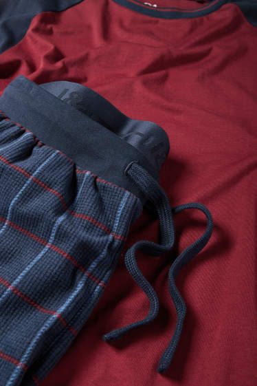 Men - Pyjamas - red / blue