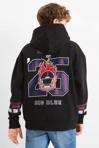 Kinder Buben - NFL New York Giants - Hoodie - schwarz