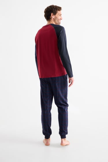 Men - Pyjamas - red / blue