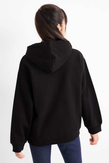 Kinderen: meisjes - Kuromi - hoodie - zwart