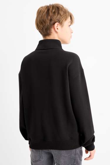 Kinder Buben - Sweatshirt - schwarz