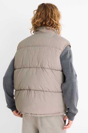 Hommes - Doudoune sans manches - taupe