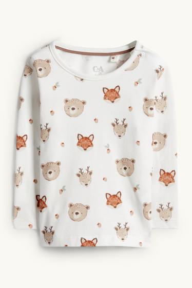 Baby Jungen - Wildtiere - Baby-Outfit - 3 teilig - braun