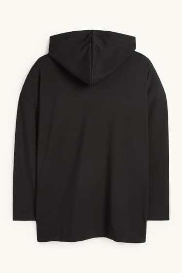 Femei - Hanorac basic - negru