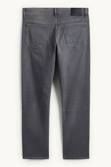 Pánské - Slim jeans - Flex jog denim - džíny - šedé