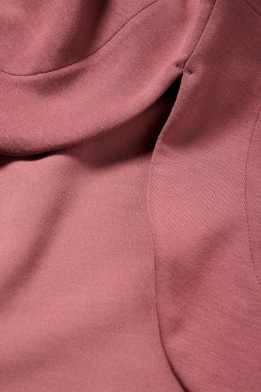 Donna - Felpa con cappuccio - bordeaux