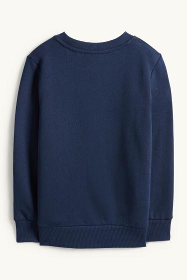 Nen - Sonic - dessuadora - blau fosc