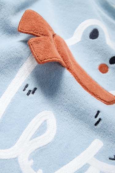 Children Boys - Polar bear - winter pyjamas - 2 piece - light blue