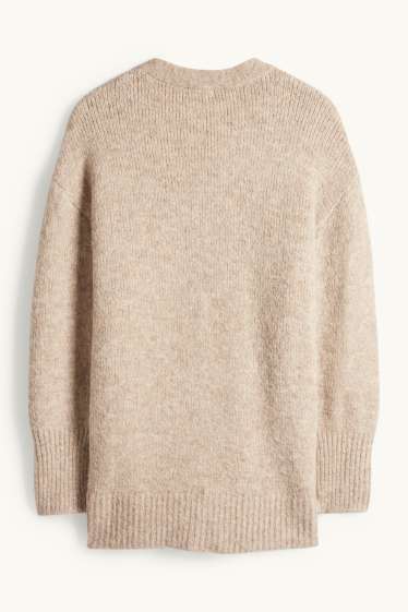 Women - Cardigan - beige