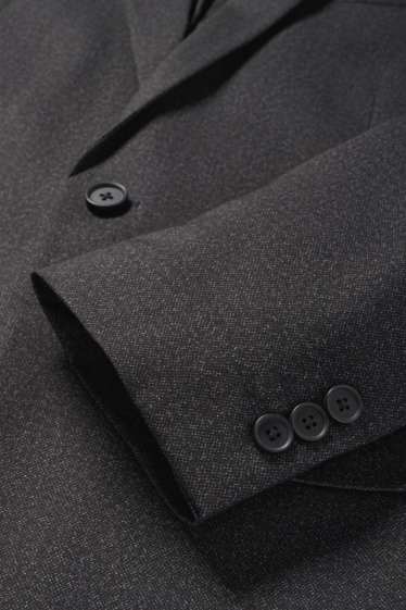 Uomo - Giacca coordinabile - slim fit - Flex - grigio scuro