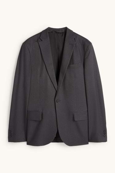 Uomo - Giacca coordinabile - slim fit - Flex - grigio scuro