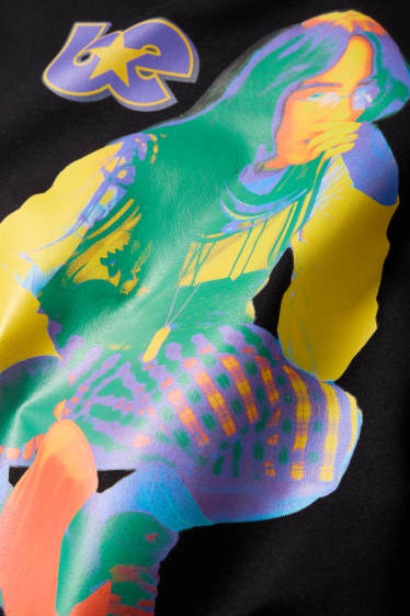 Děti - dívky - Billie Eilish - mikina - černá