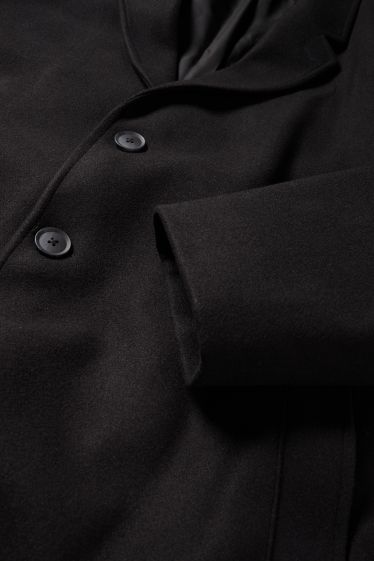 Herren - Mantel - schwarz