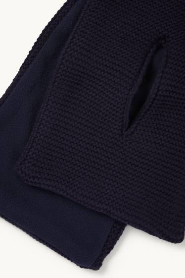 Bambini - Sciarpa - blu scuro