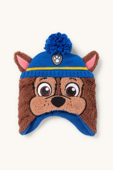 Children Boys - PAW Patrol - Chase - pom-pom hat - dark blue