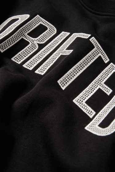 Bărbați - Bluză de molton - negru