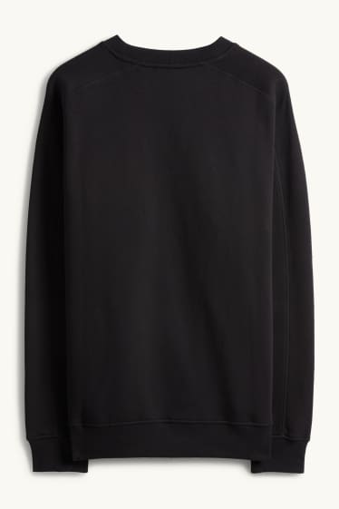 Bărbați - Bluză de molton - negru