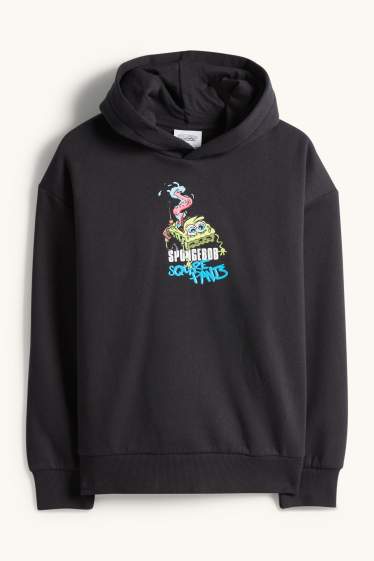 Copii - Băieți - SpongeBob Pantaloni Pătrați - hanorac - negru