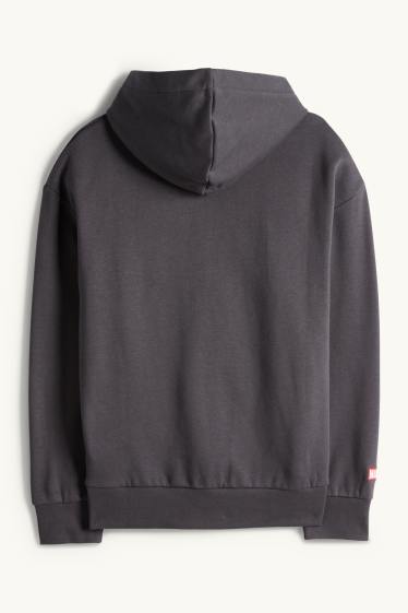 Nen - Spiderman - dessuadora amb caputxa - negre