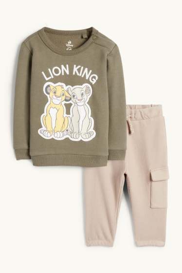 Bébés garçons - Le Roi Lion - tenue pour bébé - 2 pièces - vert foncé