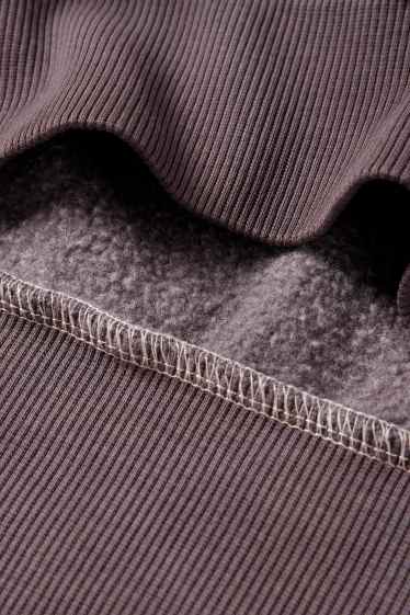 Kinder Jungen - Minecraft - Sweatshirt - gemustert - hellbeige