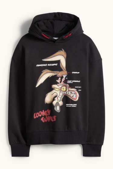Kinder Buben - Looney Tunes - Hoodie - schwarz